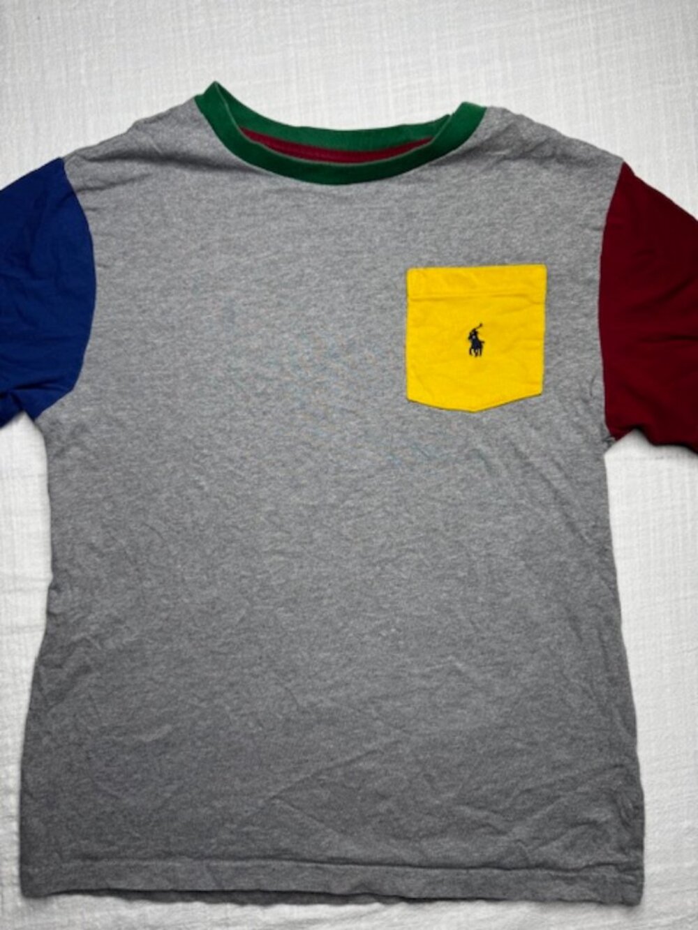 Polo Ralph Lauren Shirt Boys Multicolor Crew Neck Short Sleeve Kids